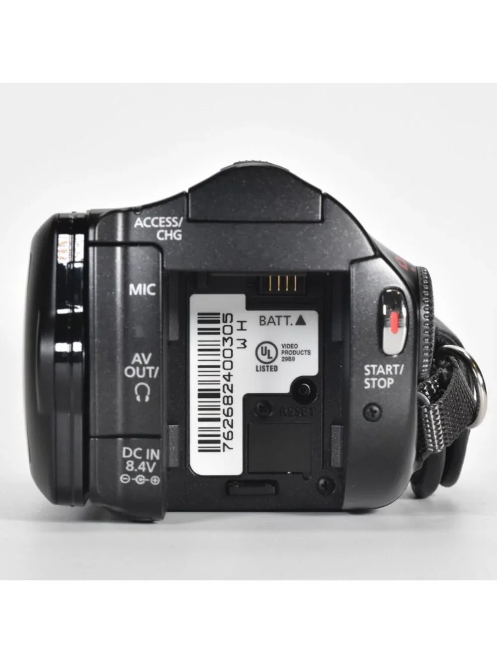 Canon VIXIA HF-10 AVCHD 16GB Dual Flash Memory HD Camcorder 12x Opt Zoom 16GB SD